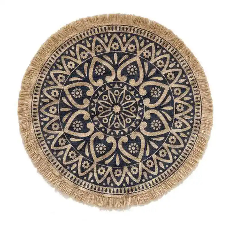 Rustic Macrame Handmade Cotton Woven Placemats