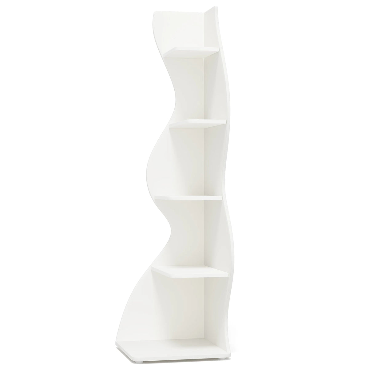Modern Wall Corner Bookshelf