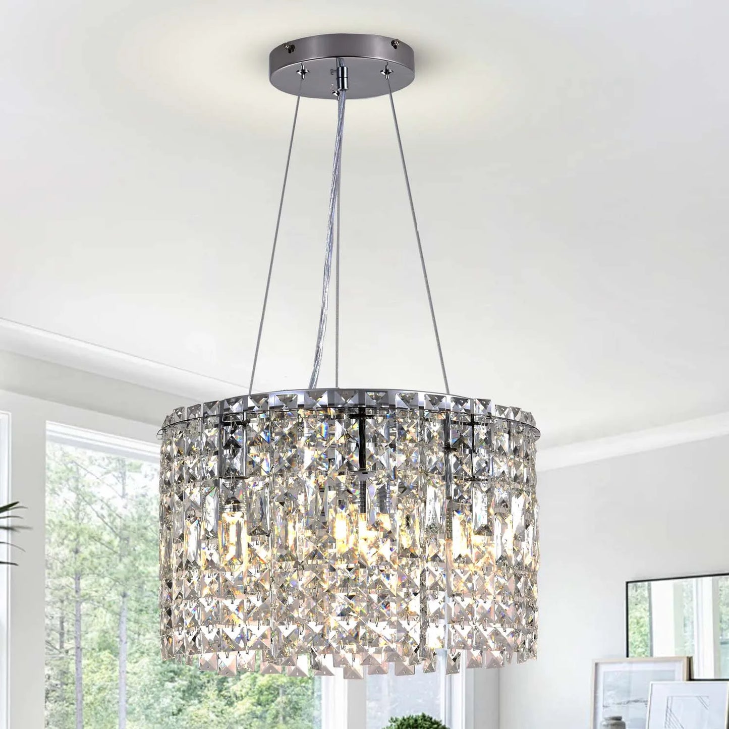 Modern Ceiling Crystal Chandelier