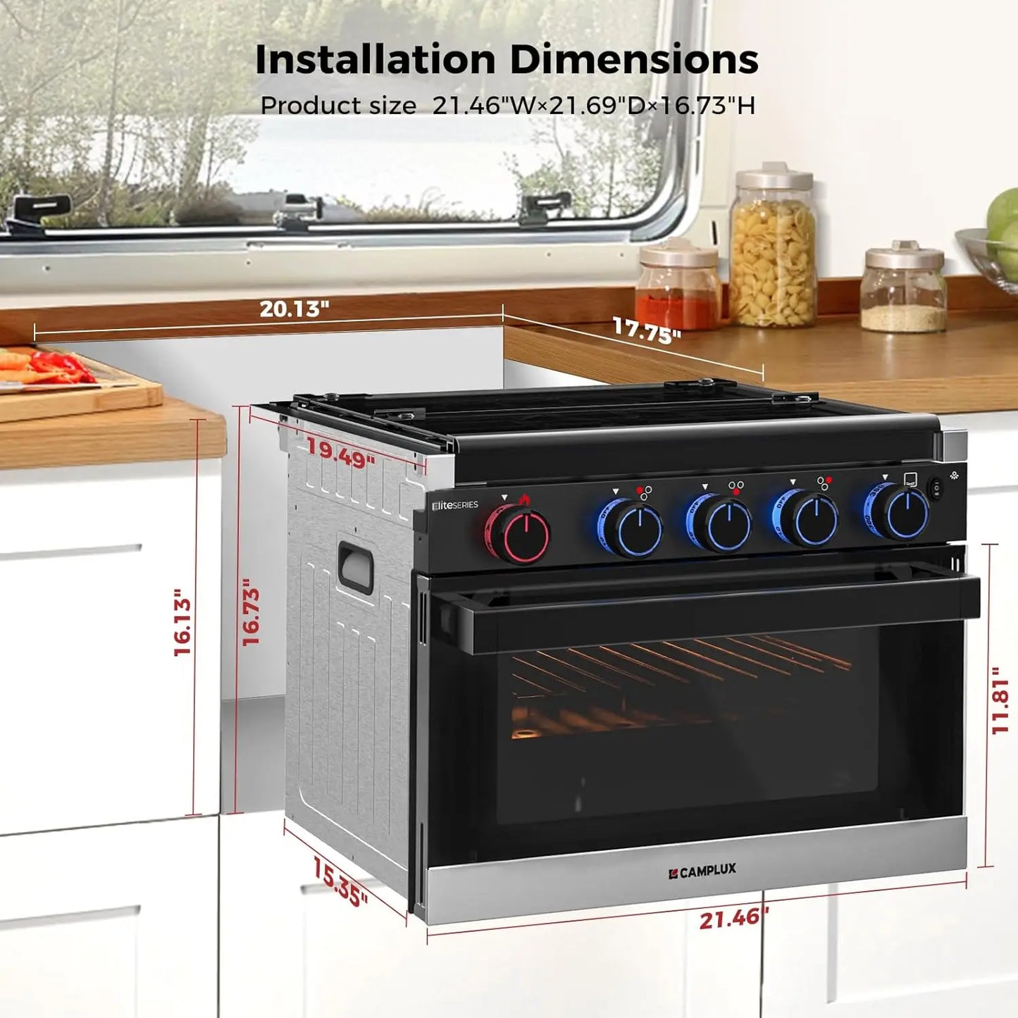 Propane Gas Oven Stove