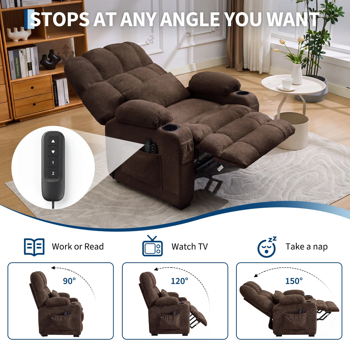 Oversized Power Recliner Chair