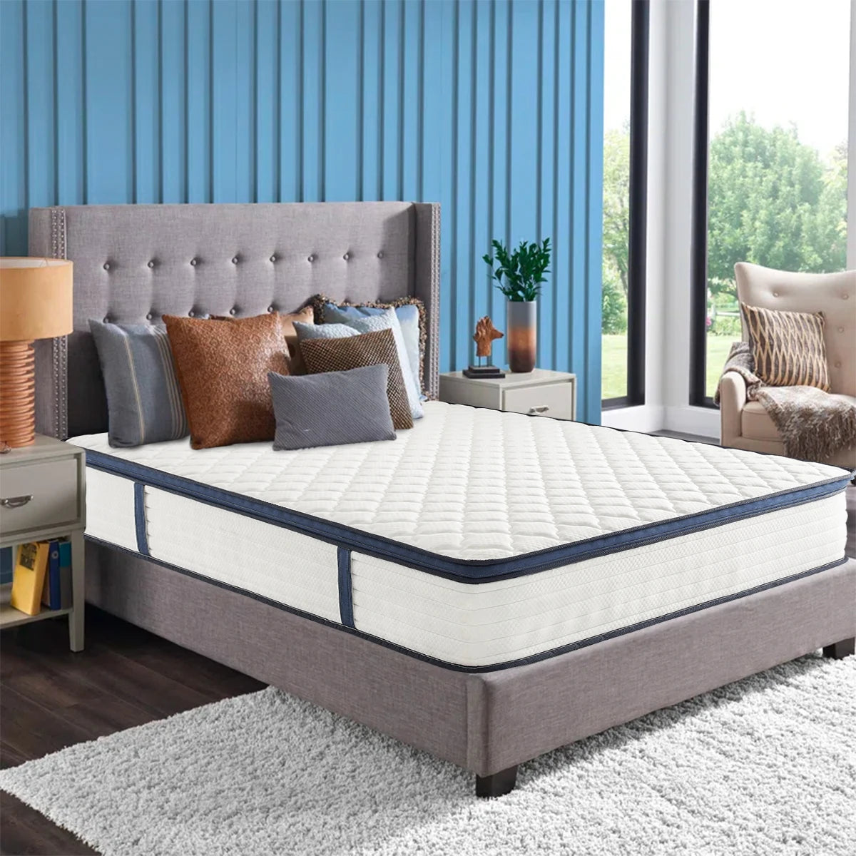 Mattress Gel Memory Foam Hybrid Mattress