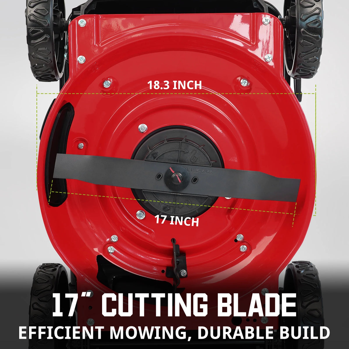 3-in-1 Brushless Push Lawn Mower with 4.0Ah Battery & Charger