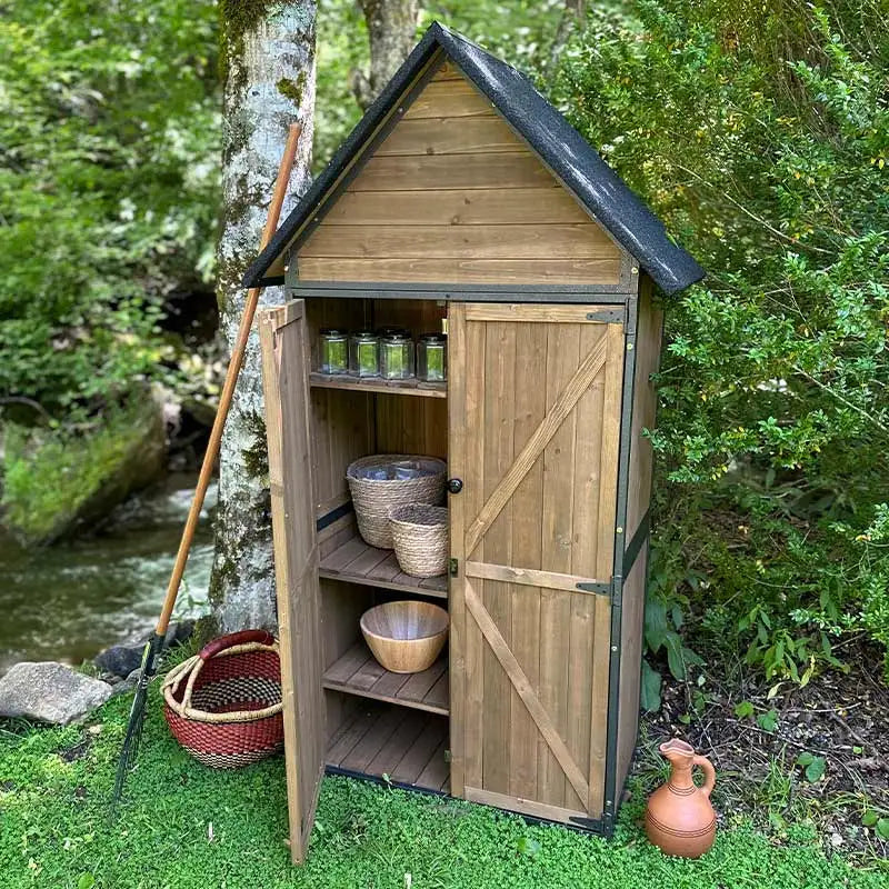 Outdoor Storage Shed Cabinet
