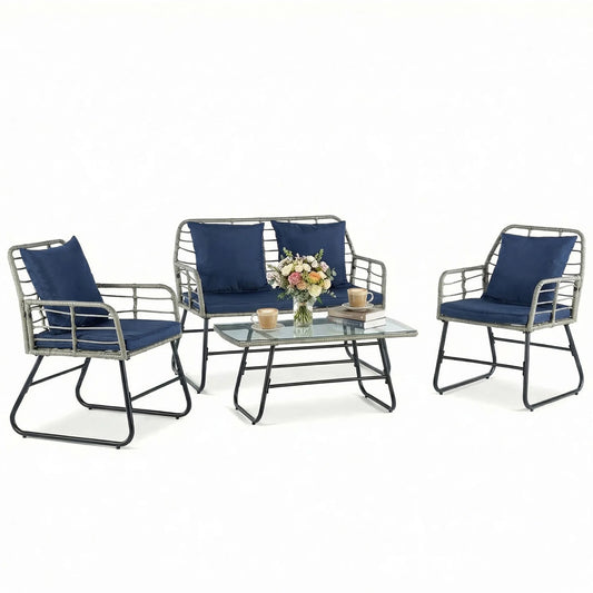 Outdoor Wicker Patio Furniture Set