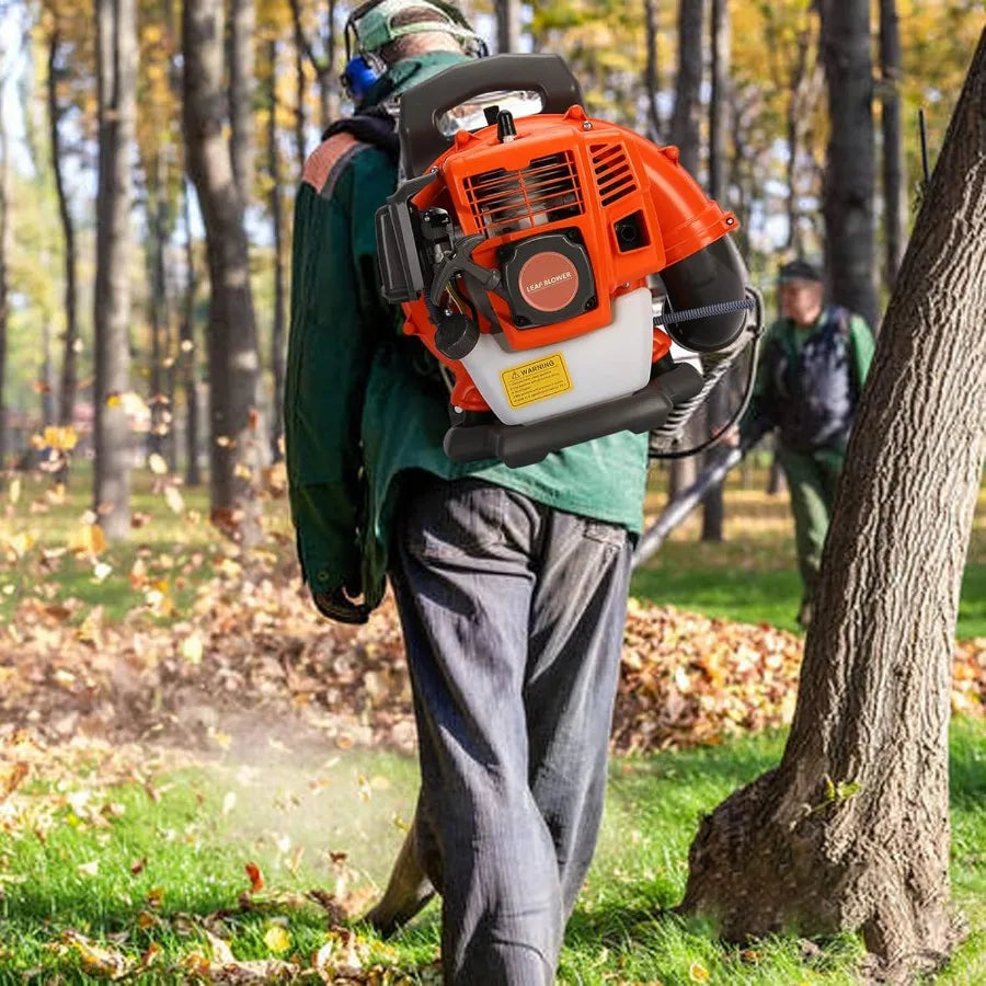 Backpack Leaf Blower - Leaf Blower with High Strength Gas Powered
