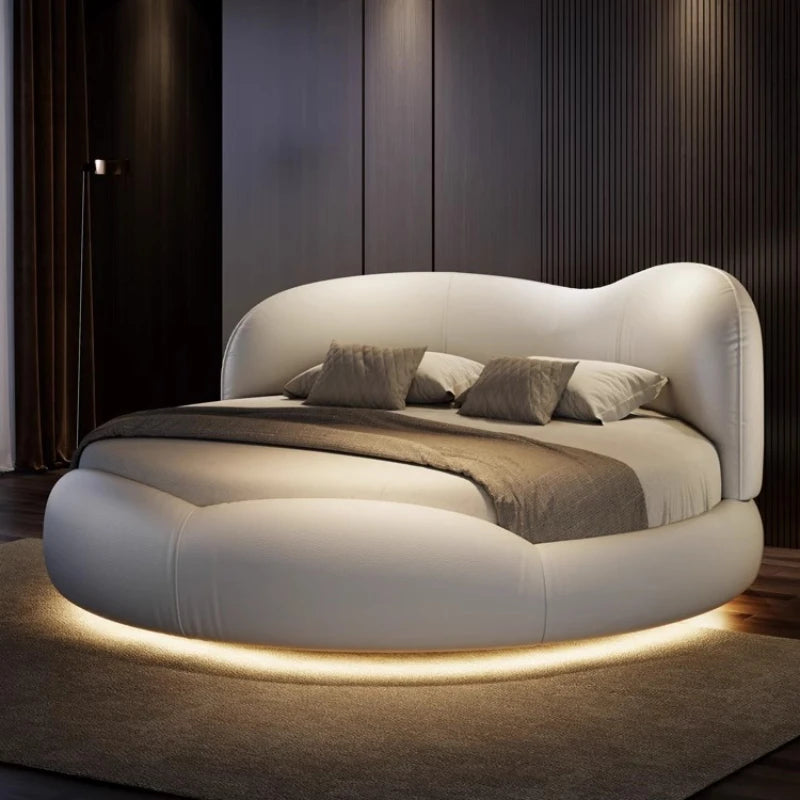 Modern Nordic luxury bed Base and frame