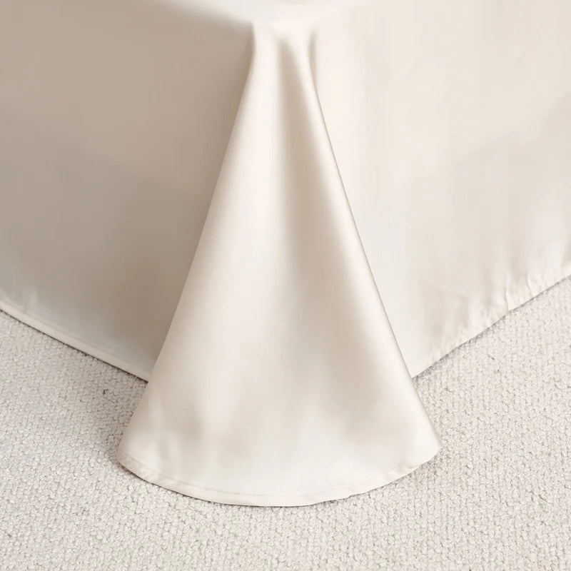 Silky Bedding Set Luxury Fitted Sheet
