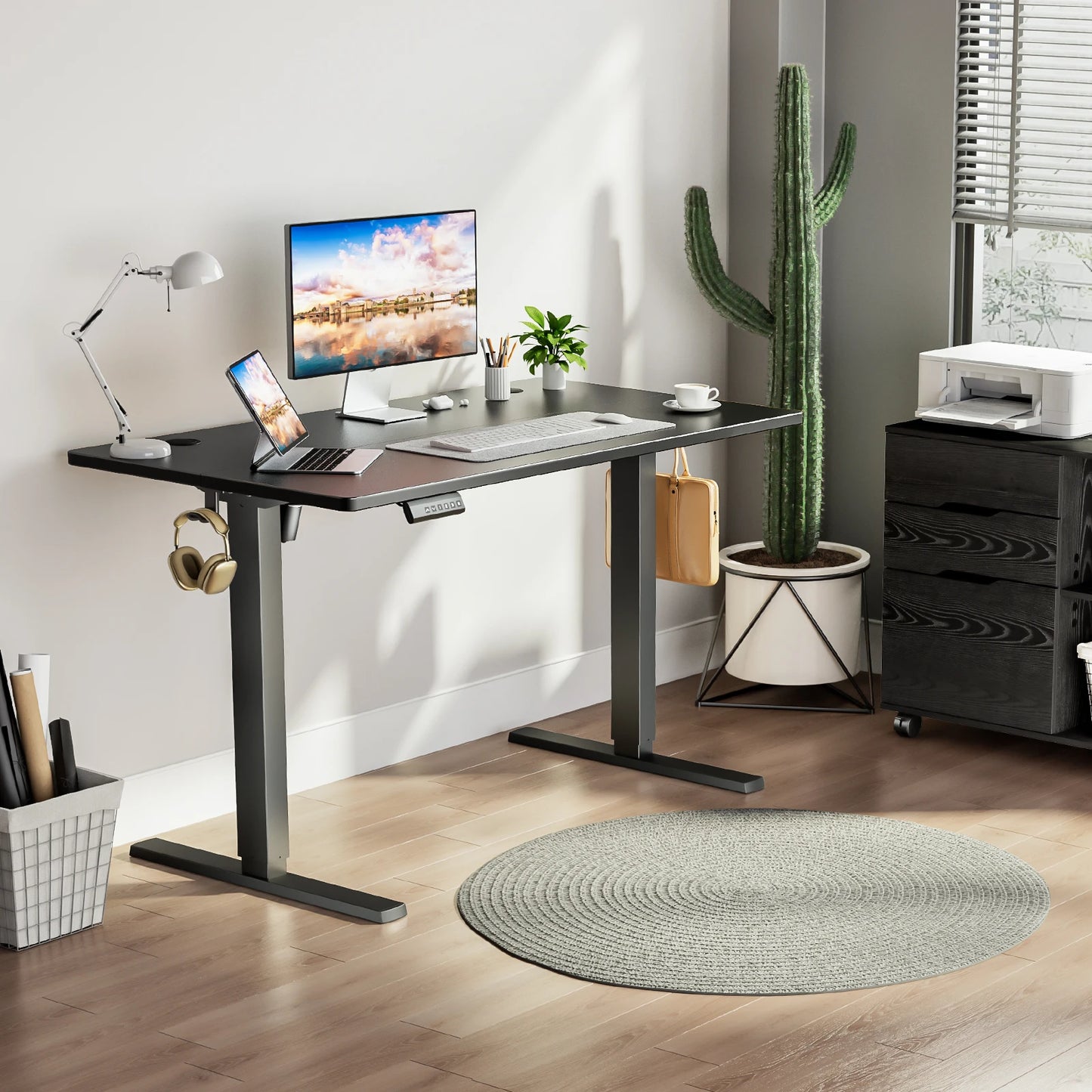 Ergonomic Electric Standing Desk Height Adjustable