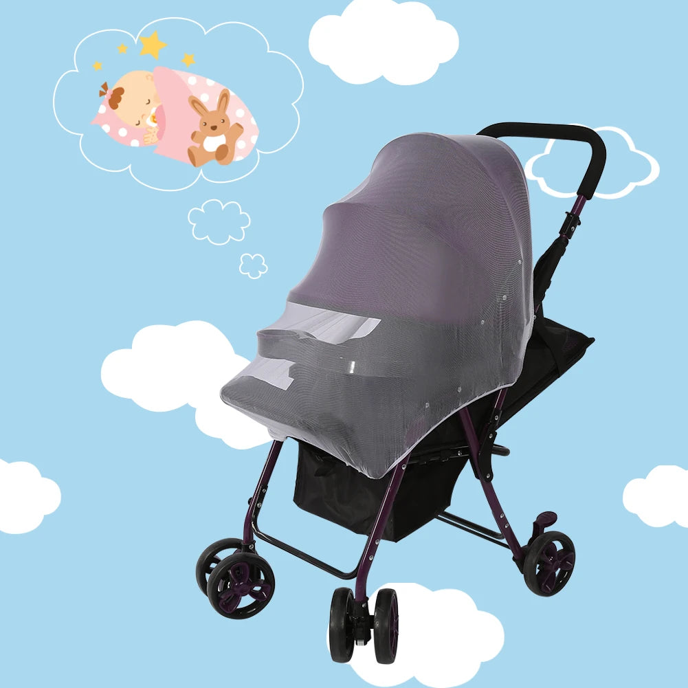 Full-cover mosquito net for stroller