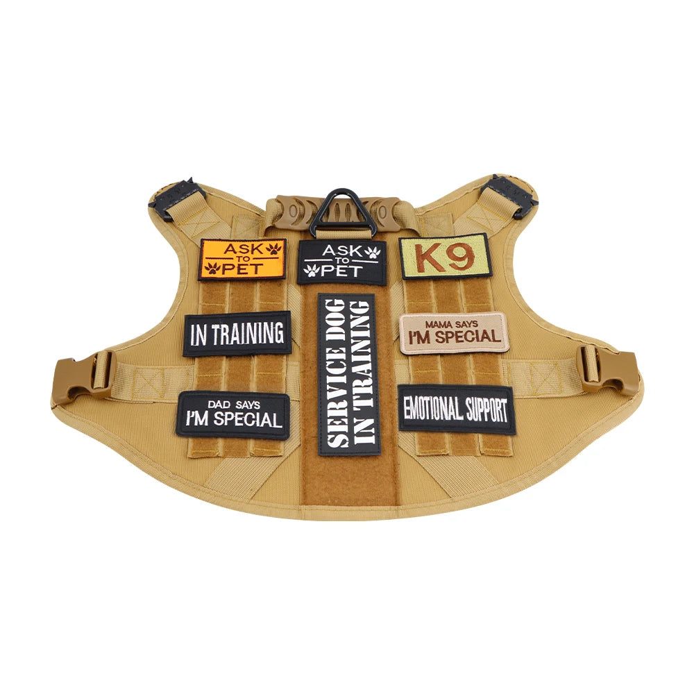 12 Pieces Tactical Patch Bundle Personalized Patches For Dogs