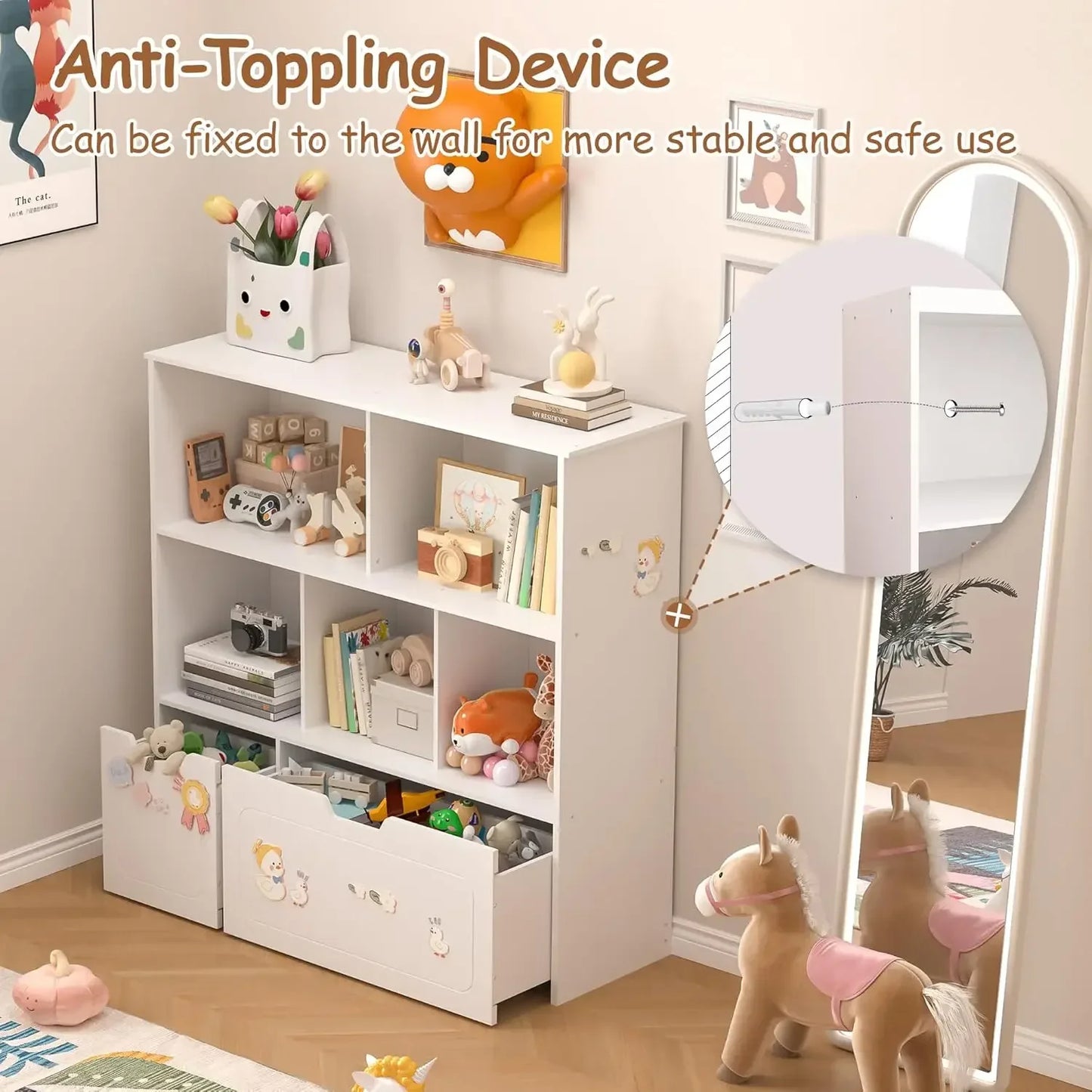 Storage Organizer for Nursery