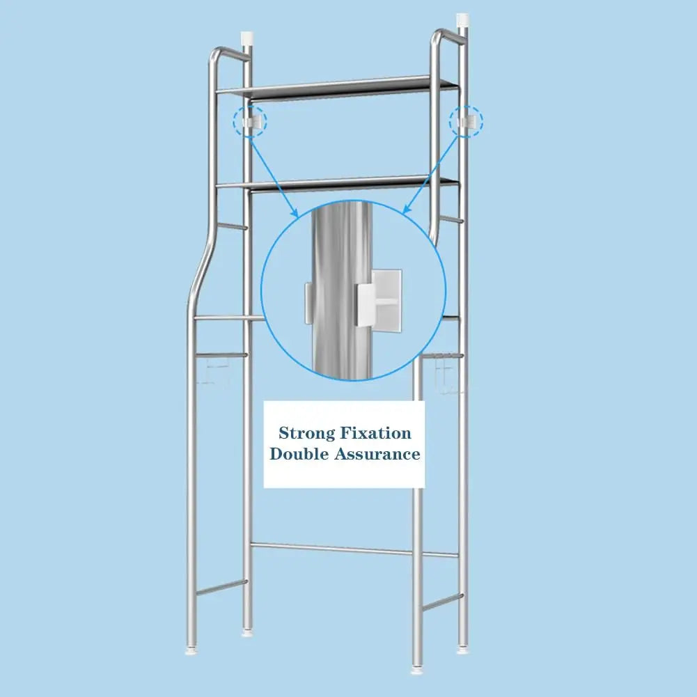 Storage Rack Over The Toilet Shelf