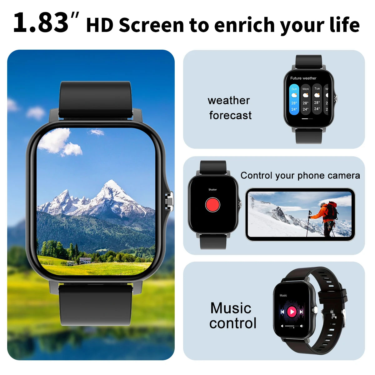 Smartwatch - Multiple Sports Modes