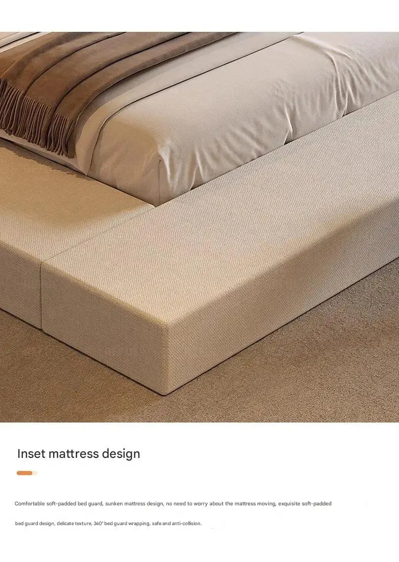Tatami Cream Fashionable High Quality Modern Bed