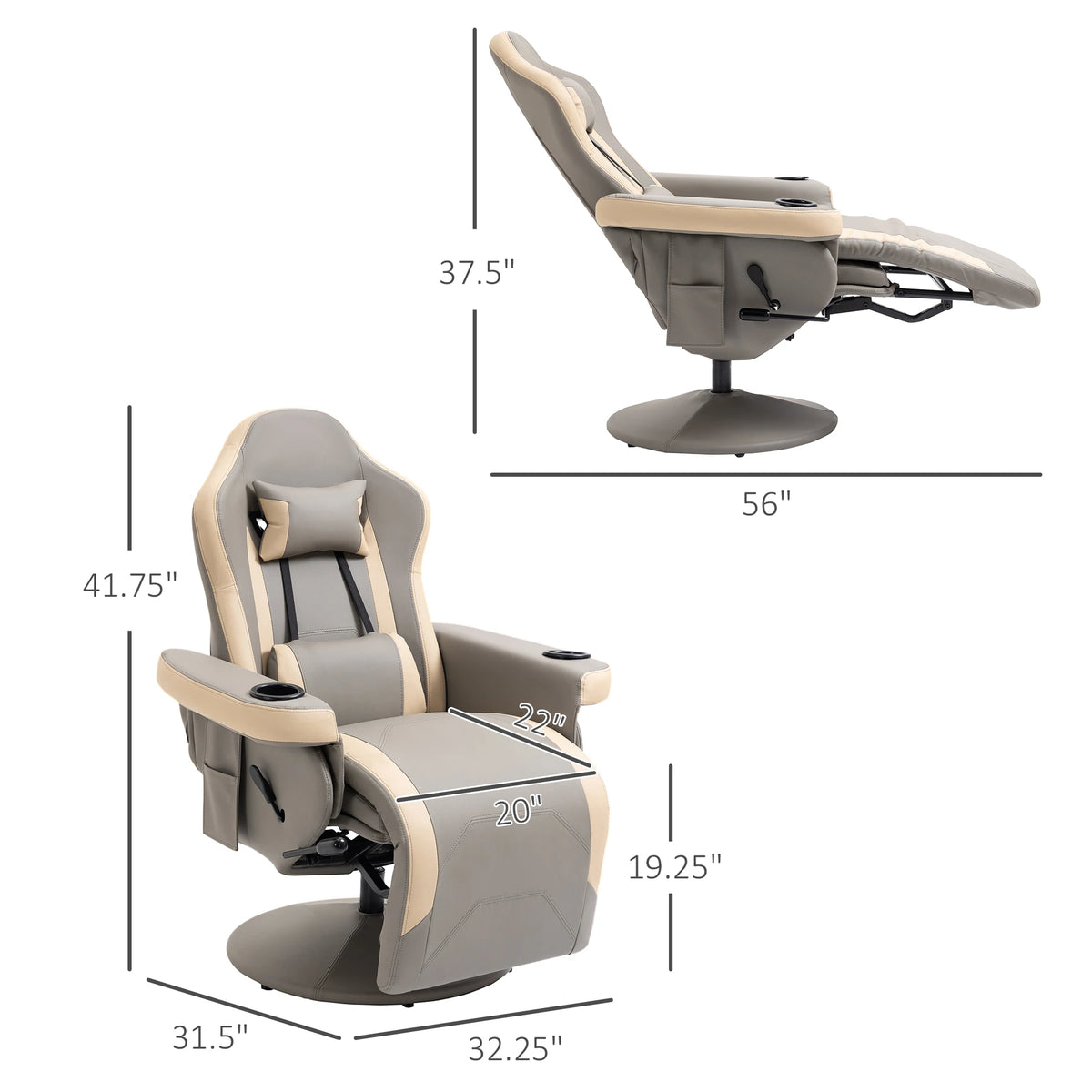 Manual Recliner Armchair