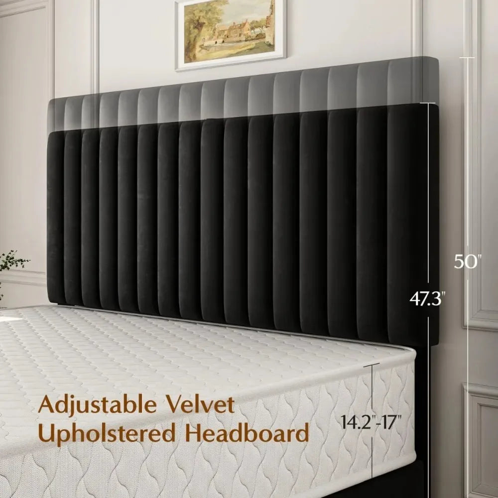 Upholstered Platform Bed Frame