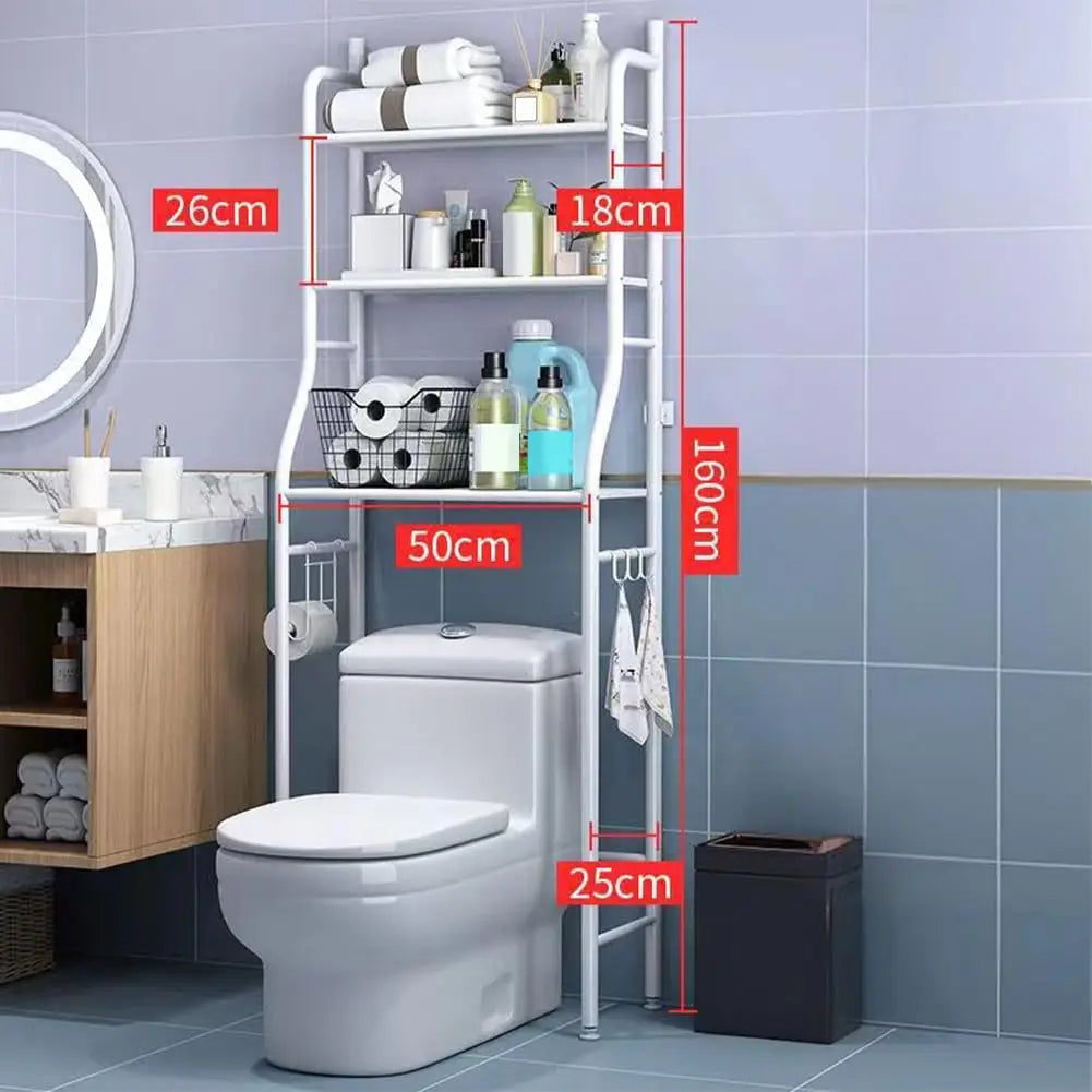 Storage Rack Over The Toilet Shelf