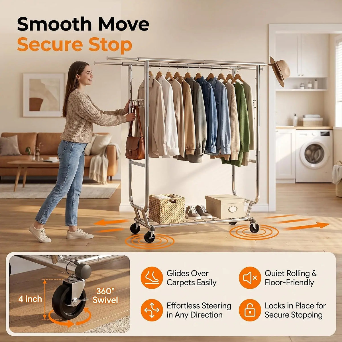 Heavy Duty Garment Rack