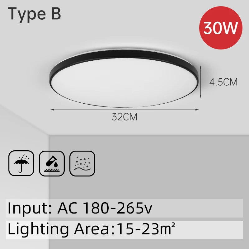 LED Ceiling Light Chandelier Panel Fixture