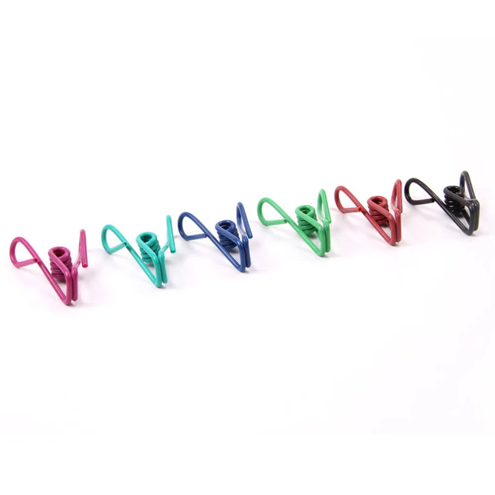Multi-Purpose Colorful Clothespins Rust-Resistant PVC Coated Steel