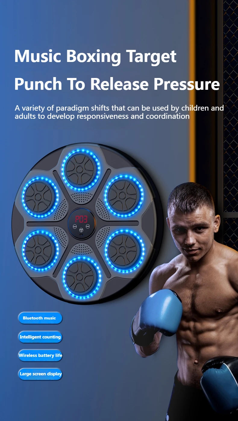 Boxing Machine Smart Bluetooth Wall Mounted
