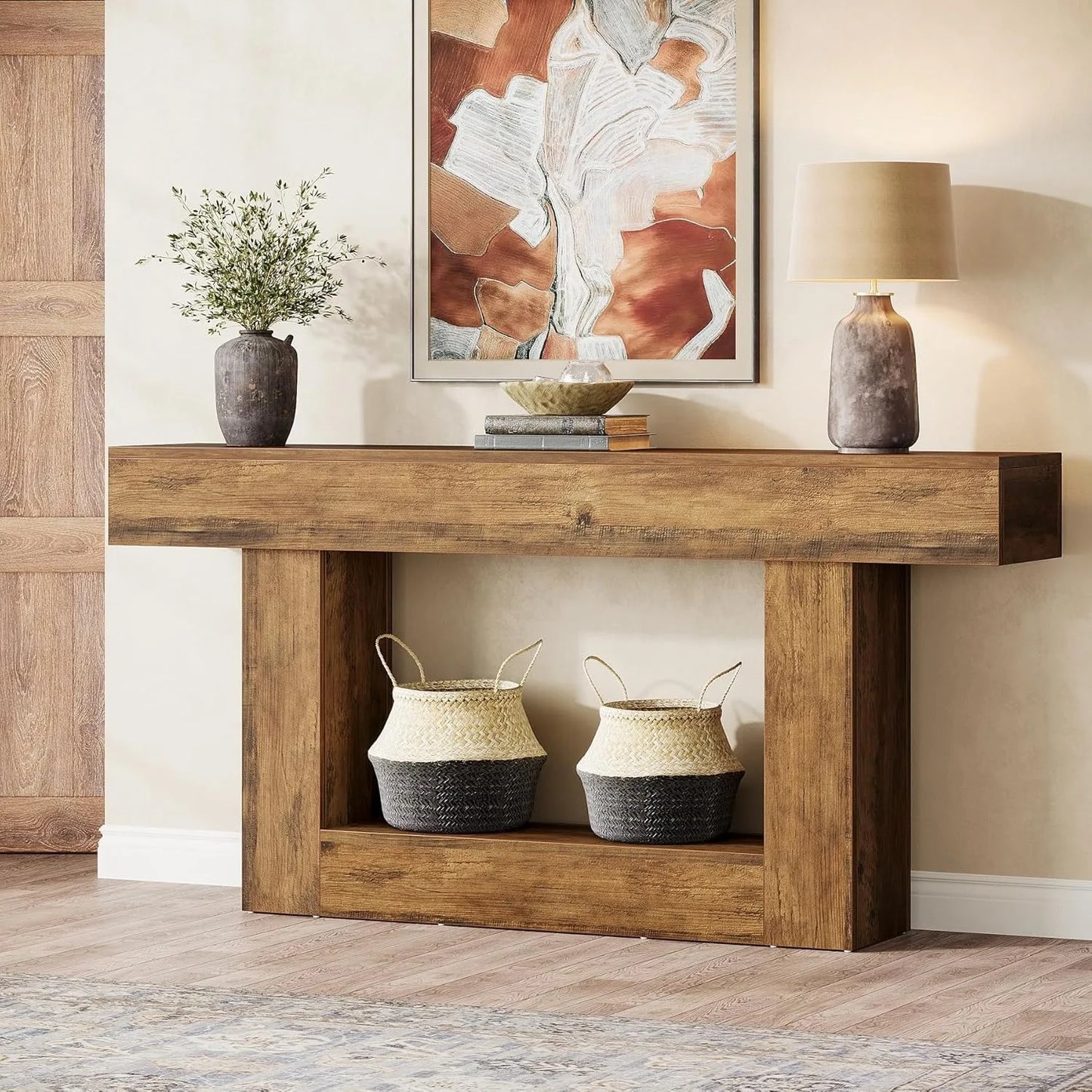 Entrance Table with Storage