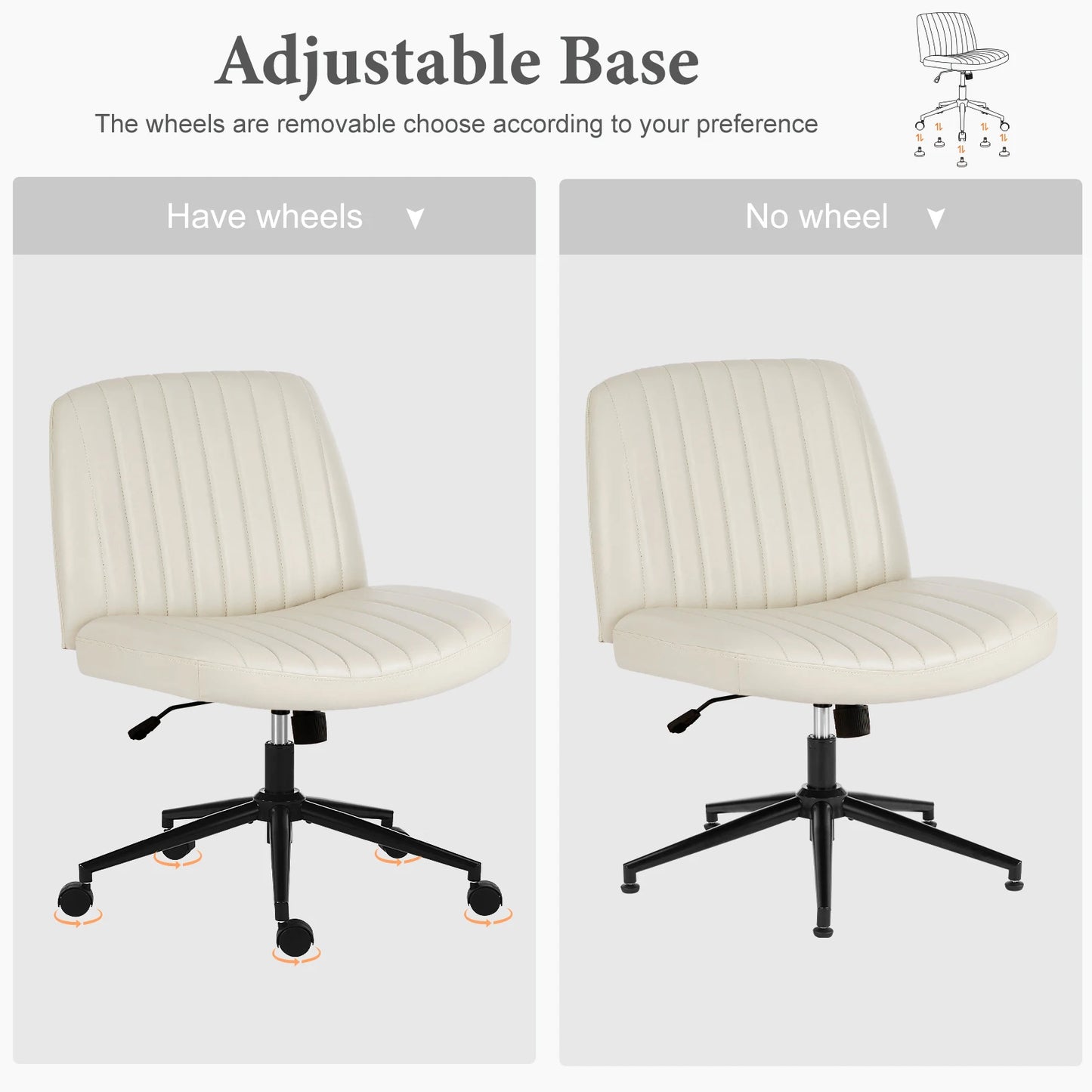 Office Chair with Wheels