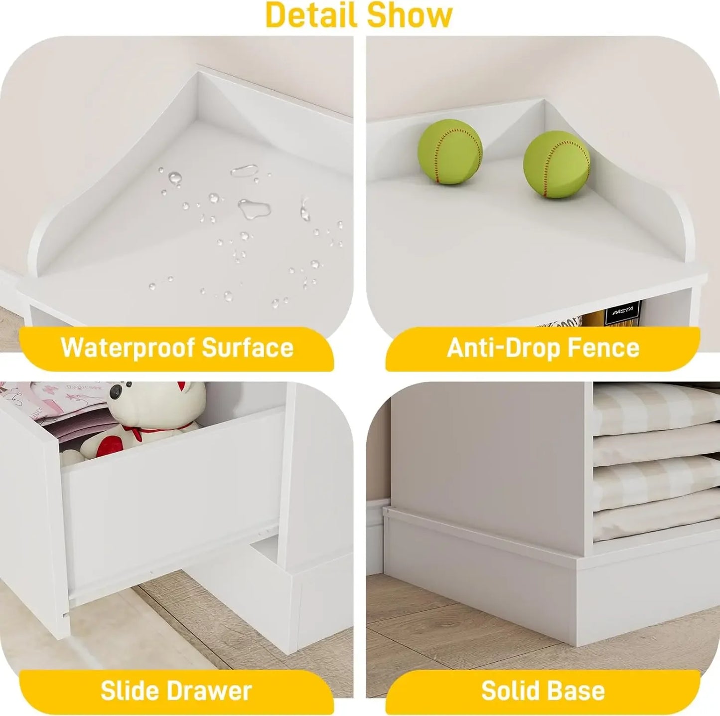 Dresser Cabinet with Changing Table for Nursery