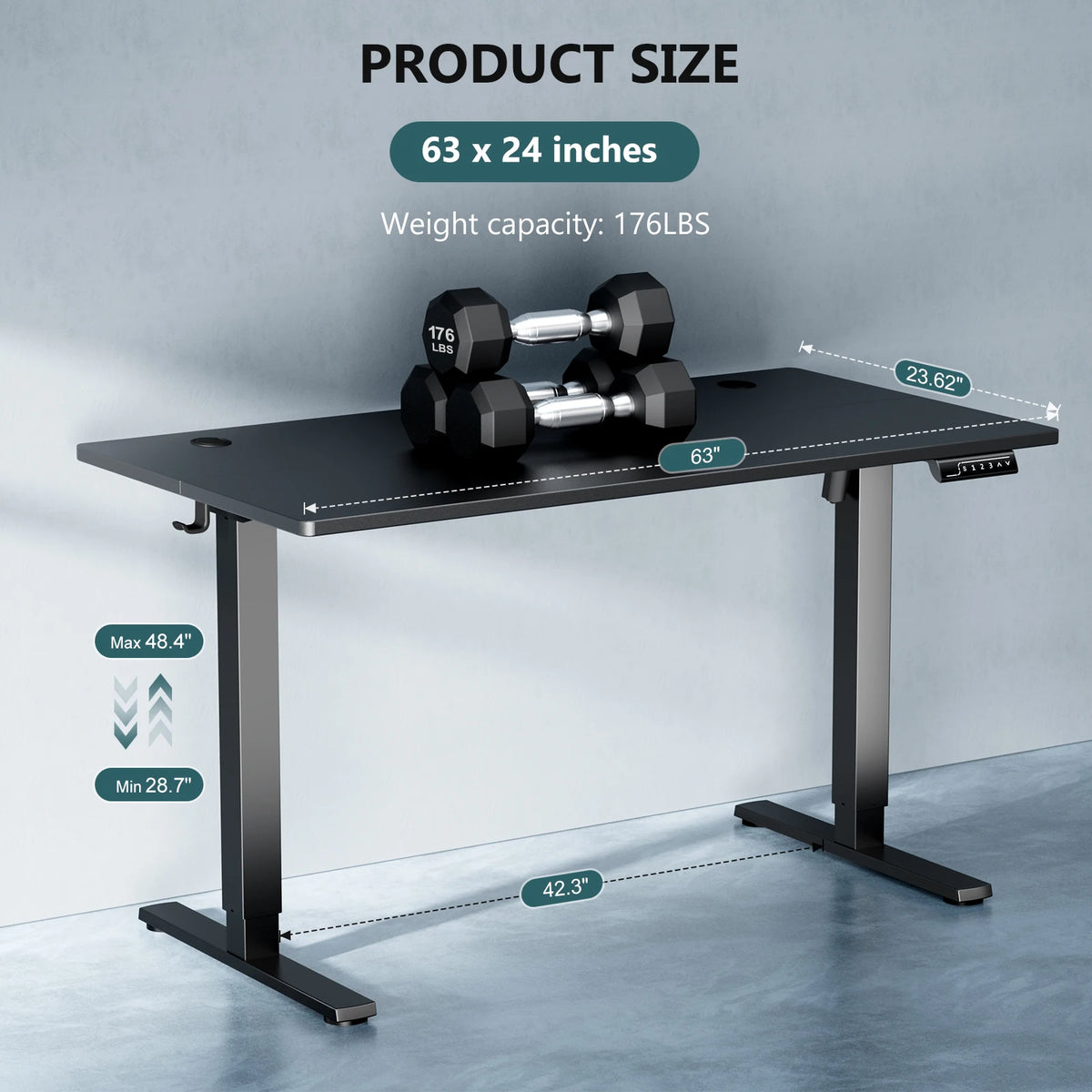 Electric Standing Office Computer Desk