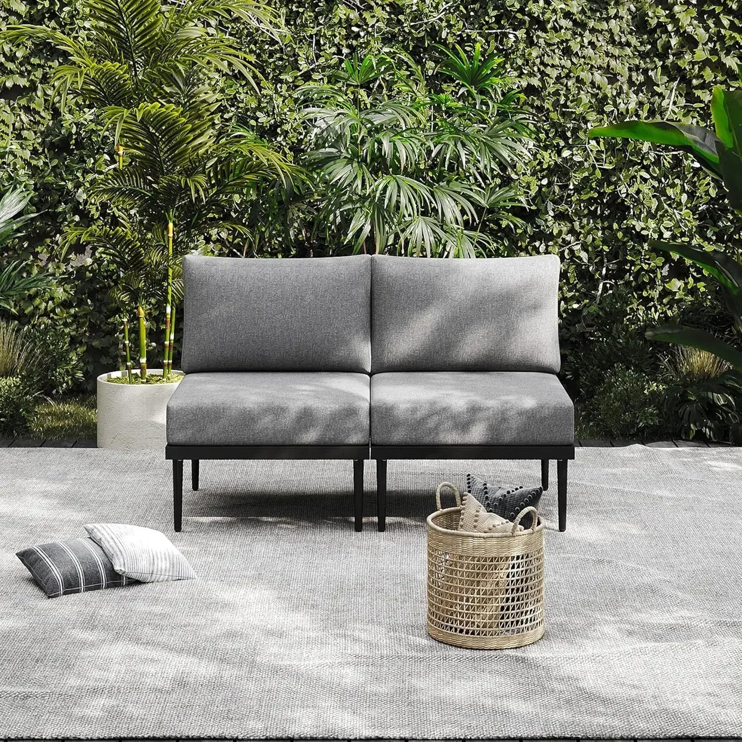 Metal Patio Furniture Set