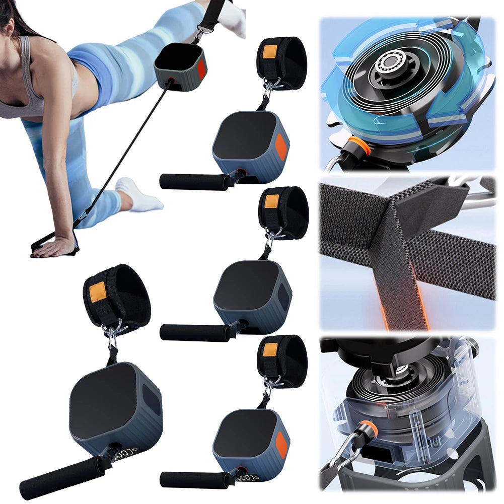 Fitness Equipment with Adjustable Resistance Strength Training