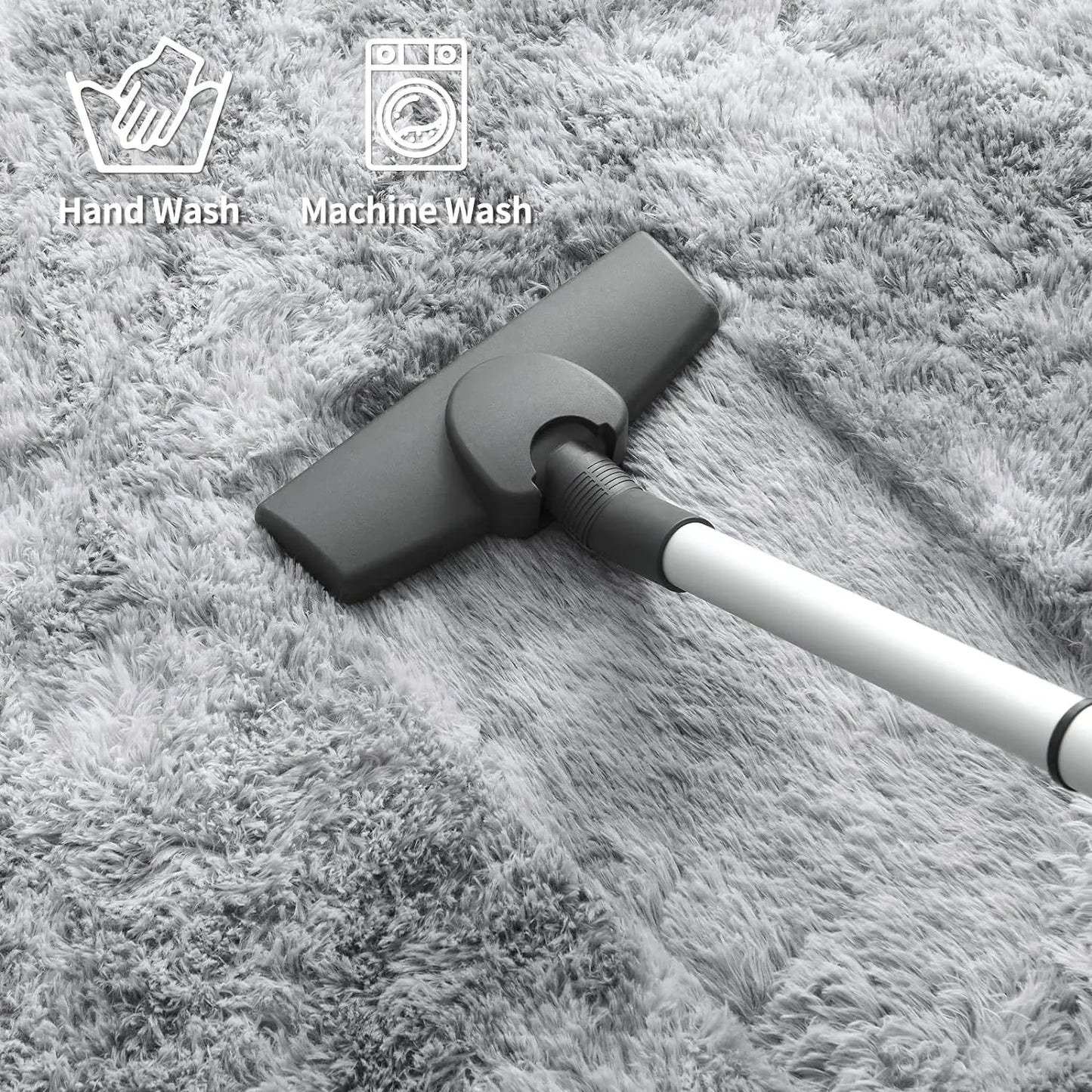 Fluffy Rugs Non Slip Rugs for Hardwood Floors and Room Decor