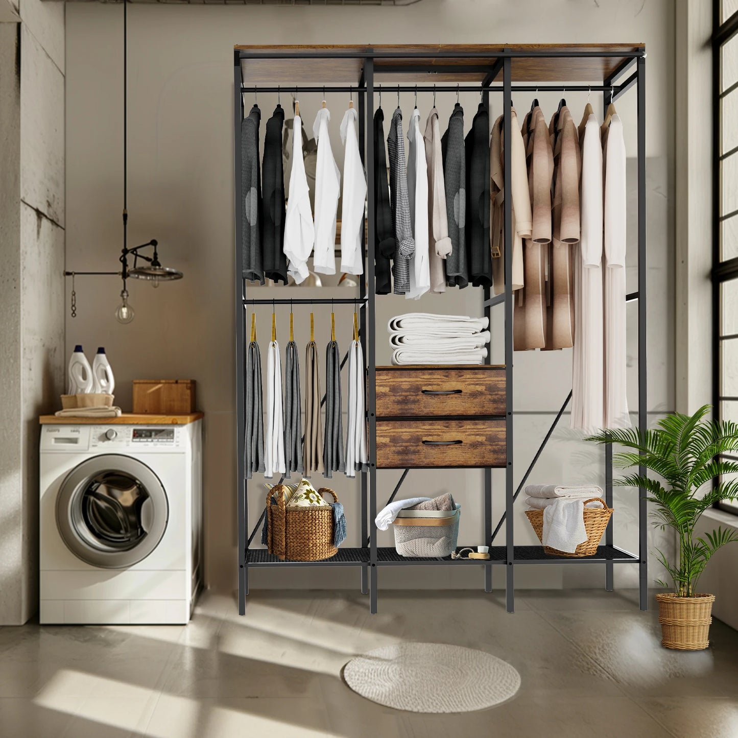 Open Wardrobe, Bedroom Storage