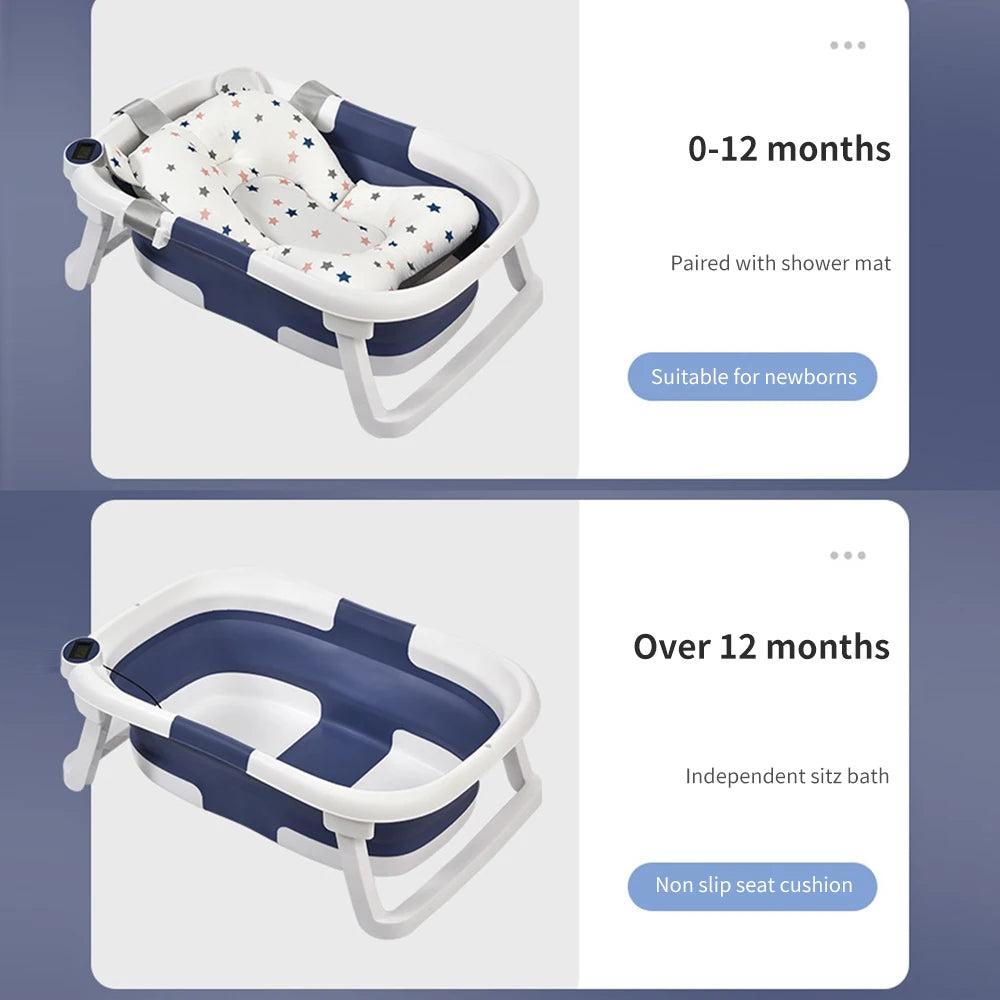 Portable Collapsible Baby Bathtub