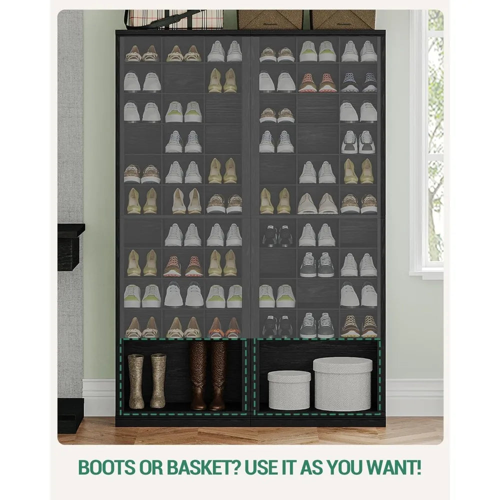 Free Standing Closet Organizers and Storage with 31 Open Cubicle