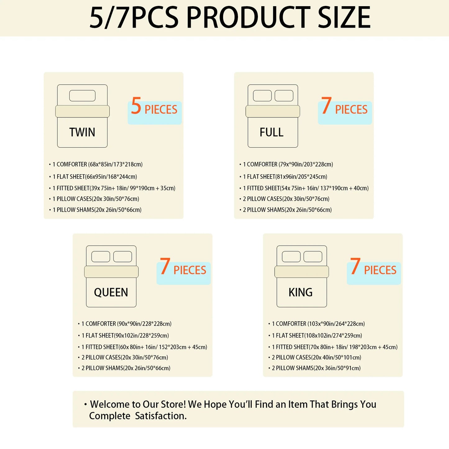 Tufted Boho Comforter Set