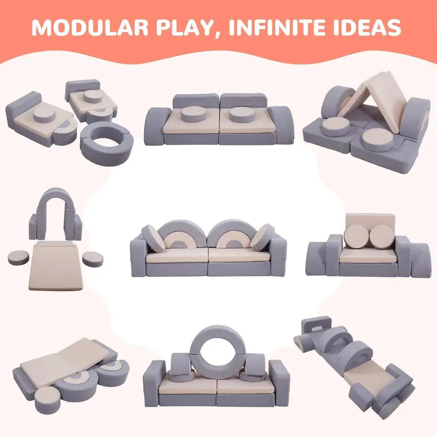 Modular Kids Play Couch