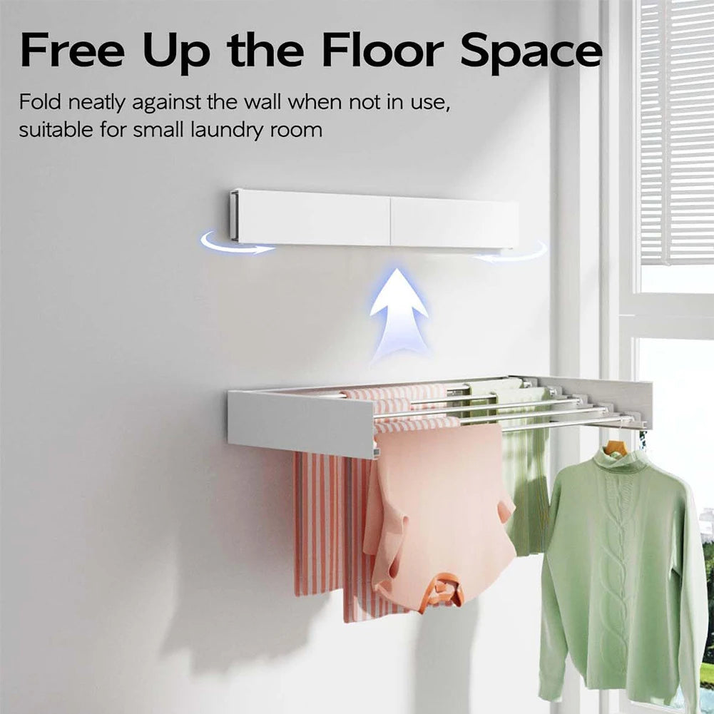 Retractable Collapsible Towel Drying Rack
