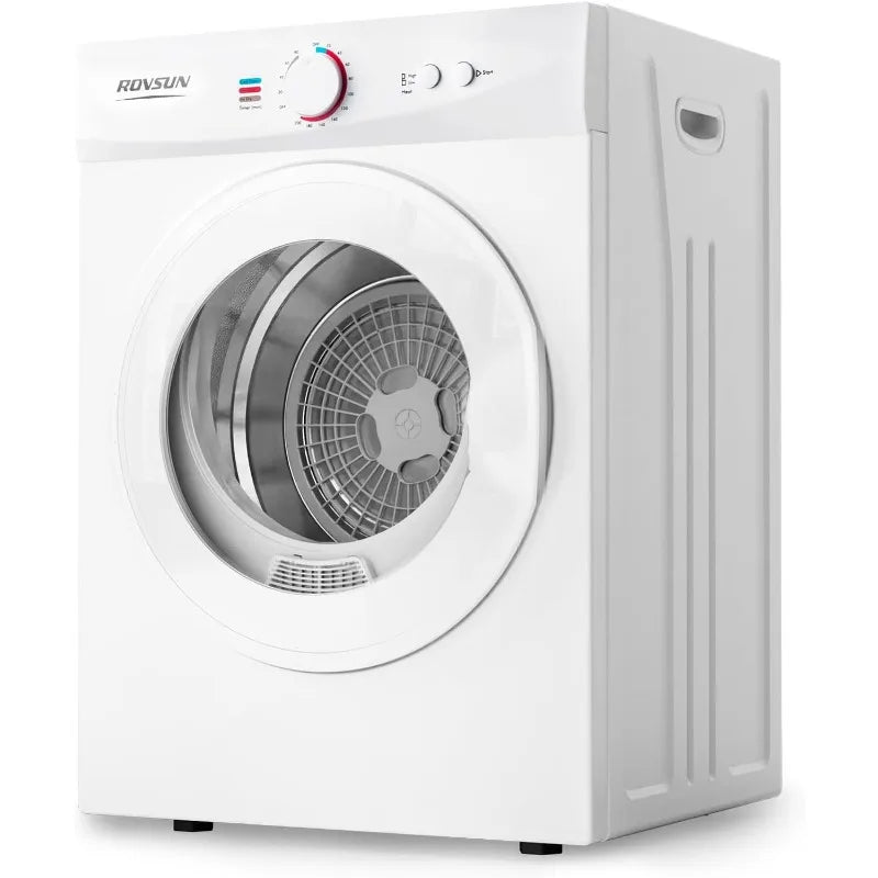 Compact Laundry Dryer with Stainless Steel Tub