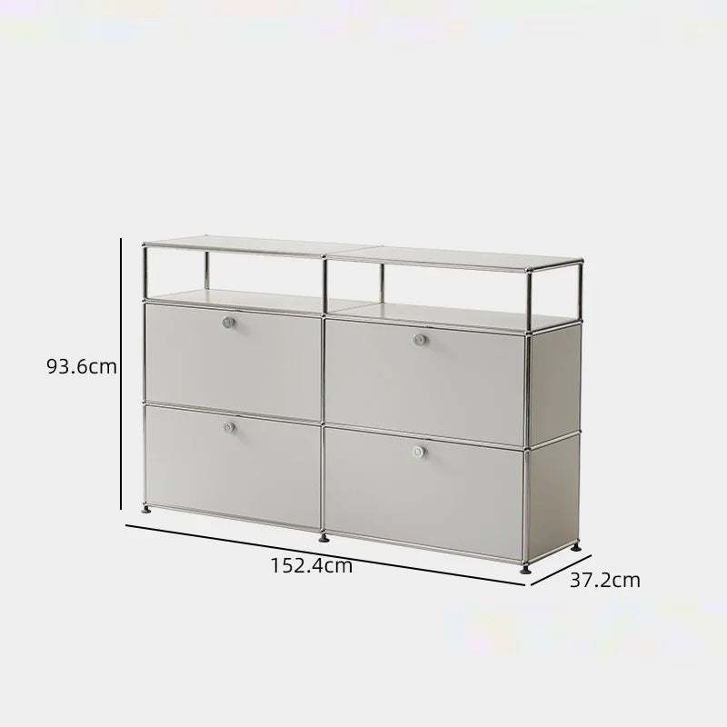 Tv Metal Stand Storage Cabinets