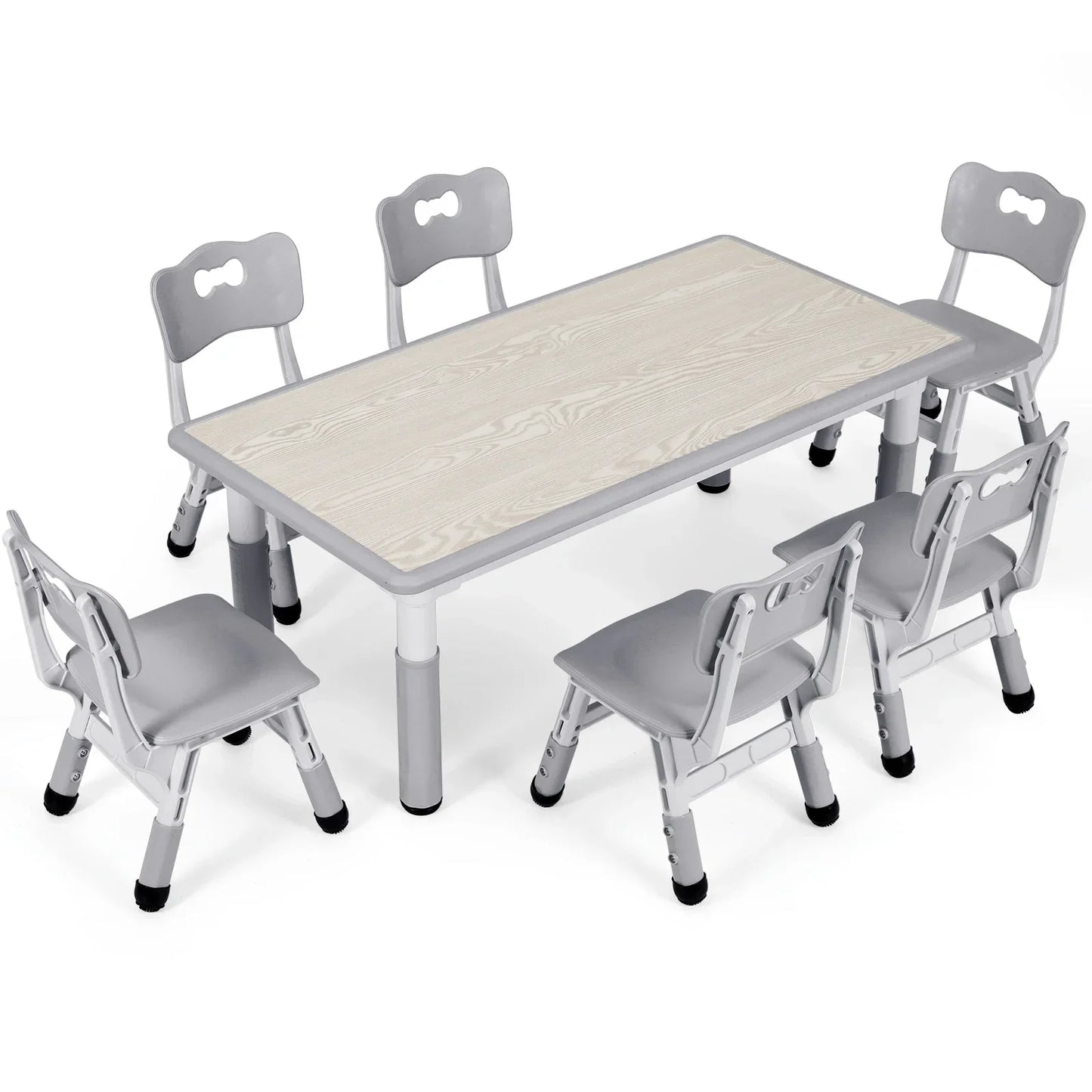 Rectangle Table and Chairs Set