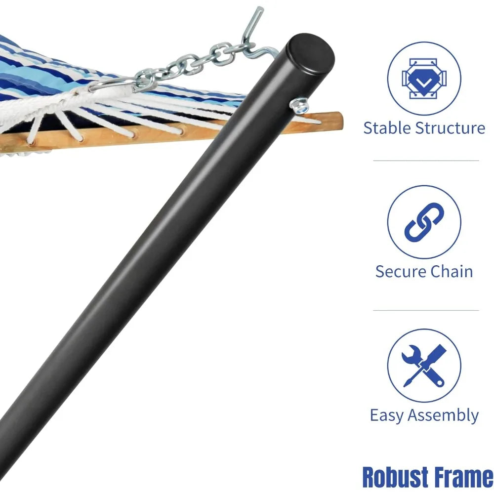 Double Hammock with Stand