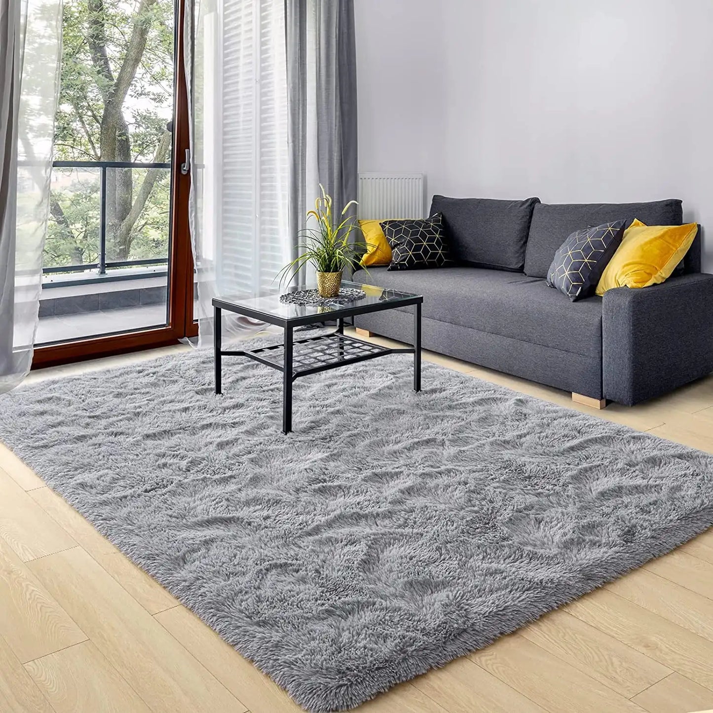 Plush Fluffy Ultra Soft Indoor Modern Rugs