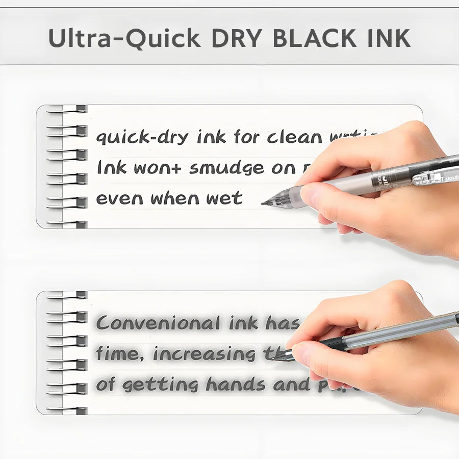 Gel Pens - Retractable, Ultra Fine Tip