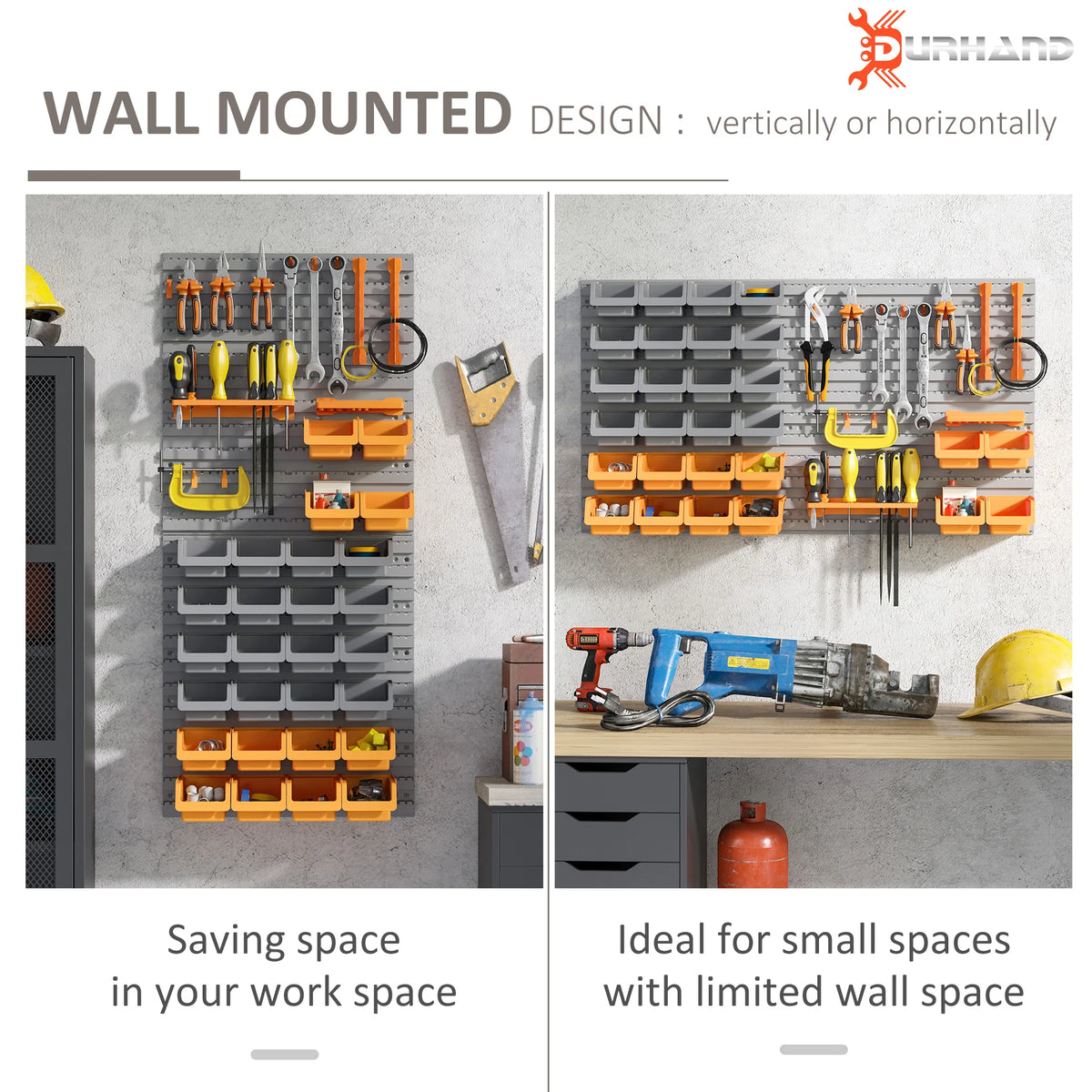 Wall Mounted Storage Bins