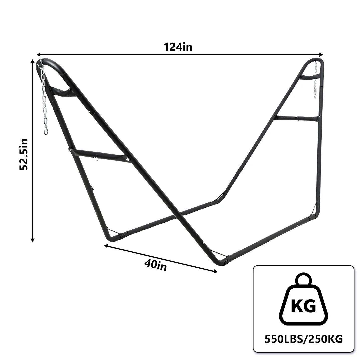 Heavy-Duty Portable Hammock Frame Hammocks