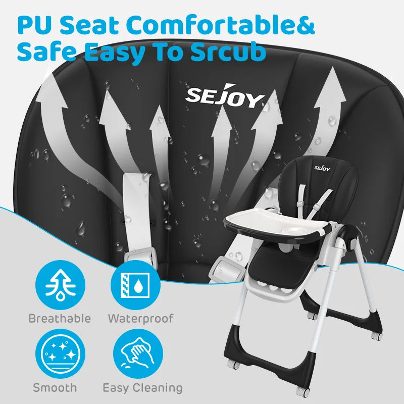 Baby Highchair Adjustable