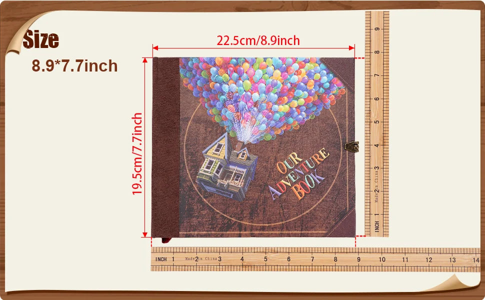 Our Adventure - DIY Handmade Photo Album Scrapbook