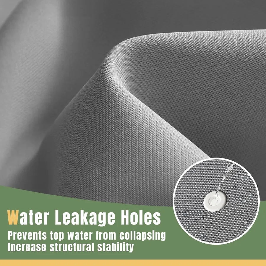 Metal Frame Canopy with Double Roofs